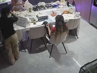 Best live sex cam show with voyeurcam-casa-salsa-kitchen - Camsoda