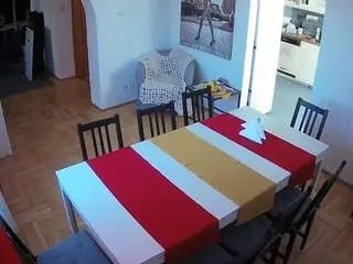 Best live sex cam show with voyeurcam-julmodels-dining - Camsoda