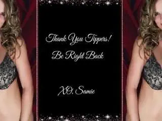 Best live sex cam show with secretlysamie - Camsoda