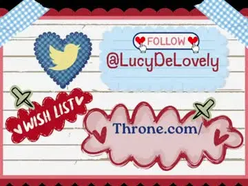 Watch Live Sex Cams with lucydelovely - Chaturbate