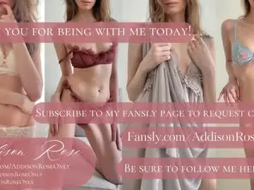 Live Porn with addieroseone - Chaturbate