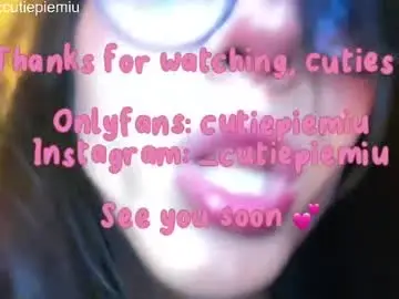Adult Webcam with cutiepiemiu - Chaturbate