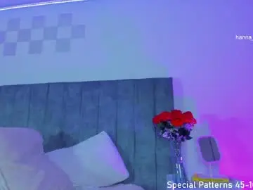 Nude Webcam with hanna_connorss - Chaturbate