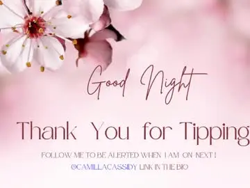 Live Porn with camillacassidy - Chaturbate