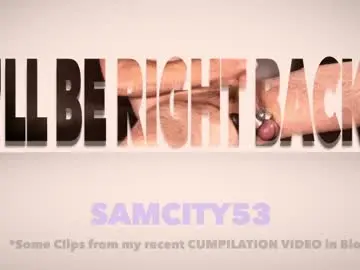 Watch Live Sex Cams with samcity53 - Chaturbate