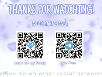 Sex Cam with ajuicyanastasia - Chaturbate
