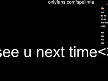 Live Sex Cam with miaspell - Chaturbate