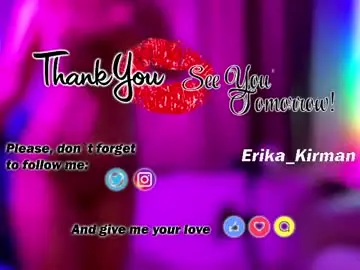Best Webcam with erika_kirman - Chaturbate