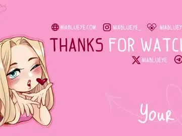 Sex Chat with miablueye - Chaturbate