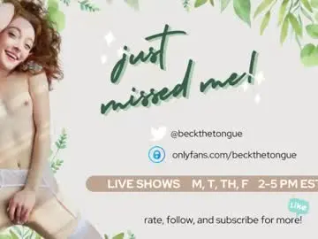 Nude Webcam with beckthetongue - Chaturbate