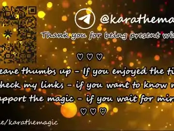 Best live sex cam show with karathemagic - Chaturbate