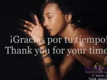 Nude Webcam with wayuu_goddess - Chaturbate