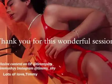 Free Porn Cam with timmyshy - Chaturbate
